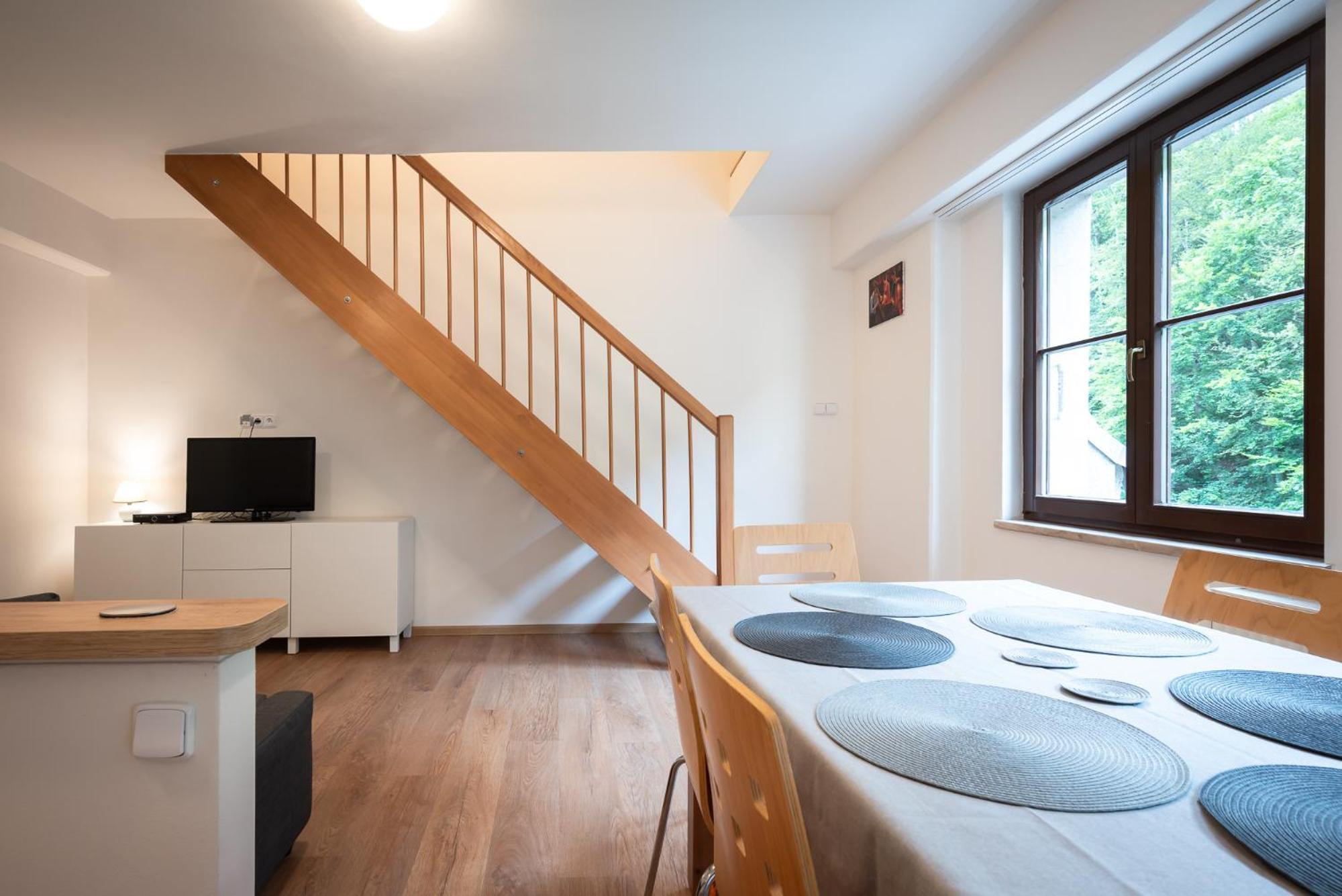 Apartmán U Lanovky Jáchymov Esterno foto